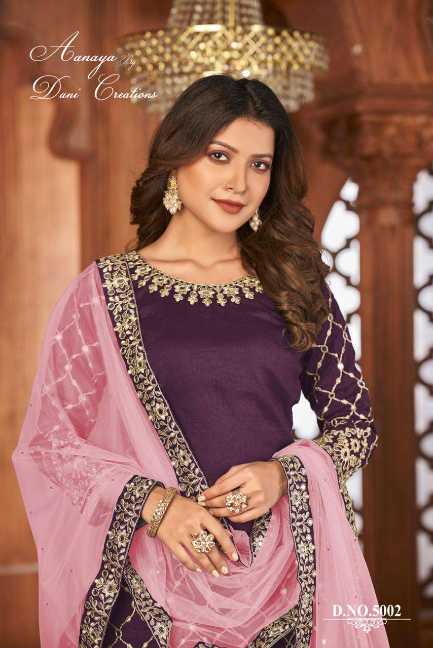 Aanaya Patiala Style Designer Party Wear Dress