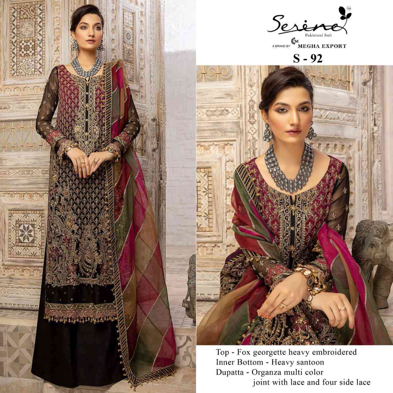Megha Exports S 92 Pakistani Wedding Collection Dress Exporter