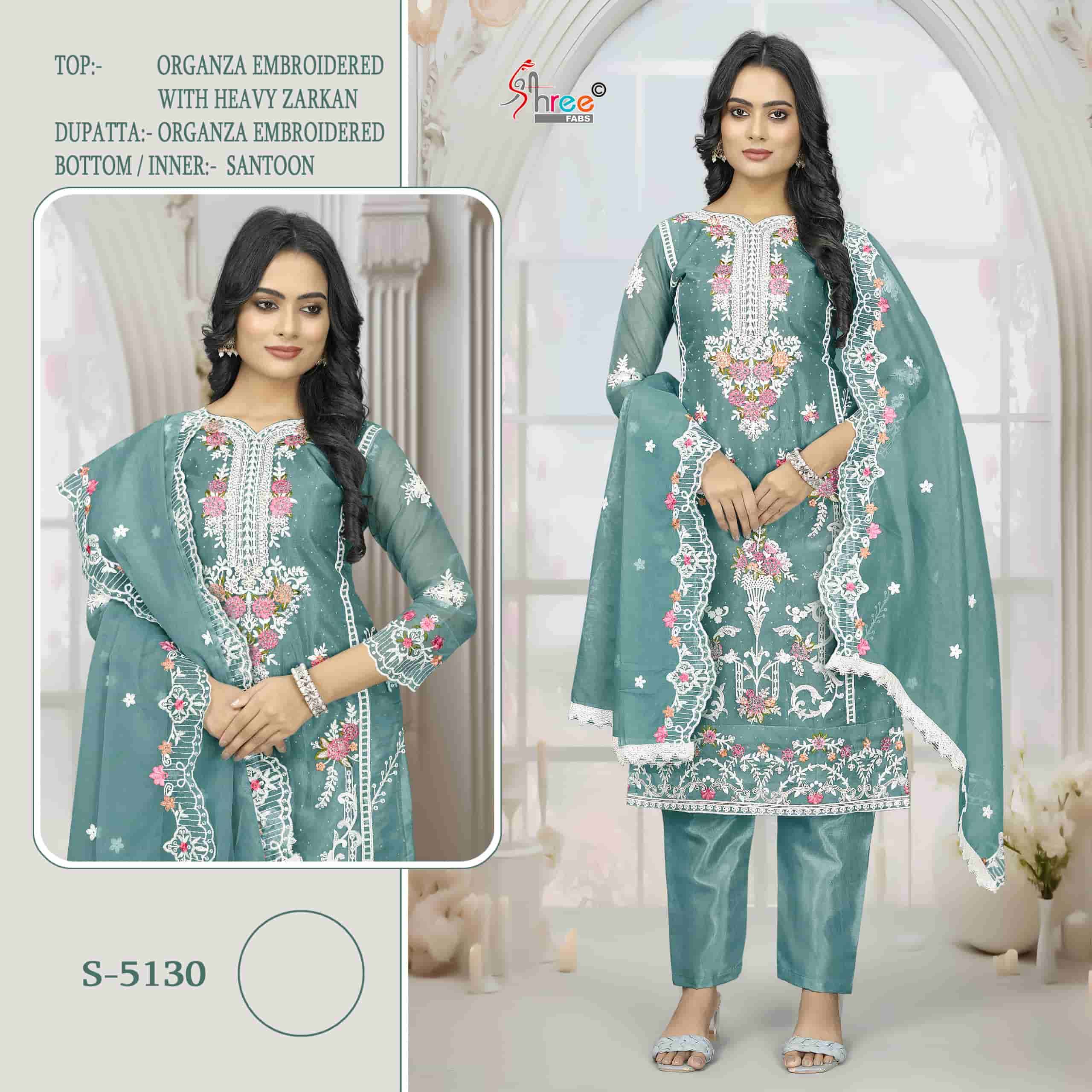 Shree Fabs S 5130 Colors Pakistani Latest Designer Salwar Suit Wholesalers