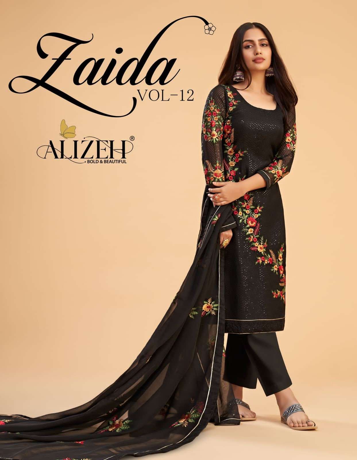 Alizeh Zaida Vol 12 Festive Designer Salwar