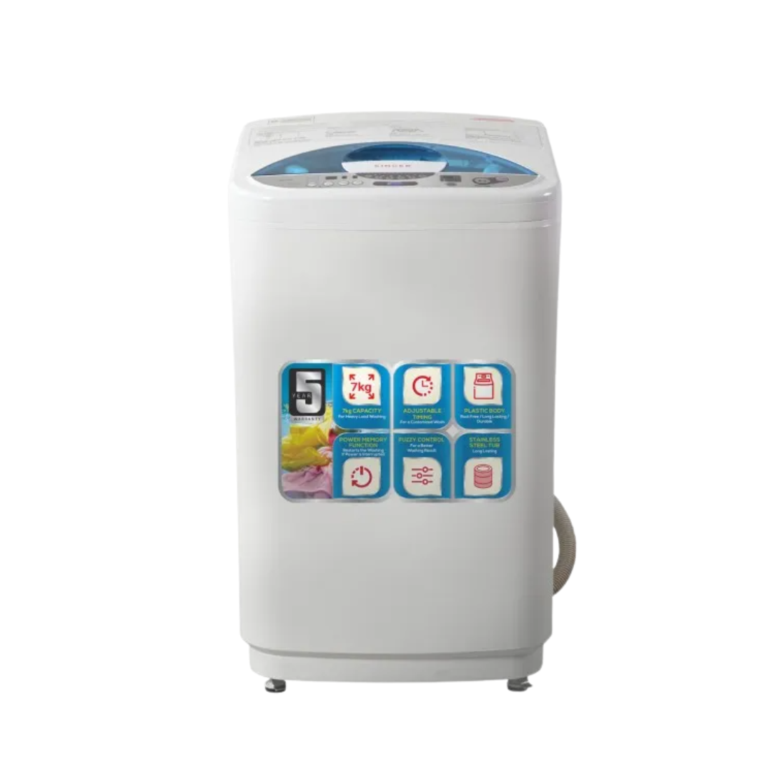 SINGER 7KG FULL AUTO WASHING MACHINE