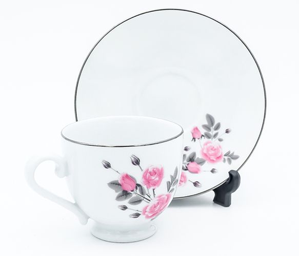 June Rose12 Pieces Tea Set
