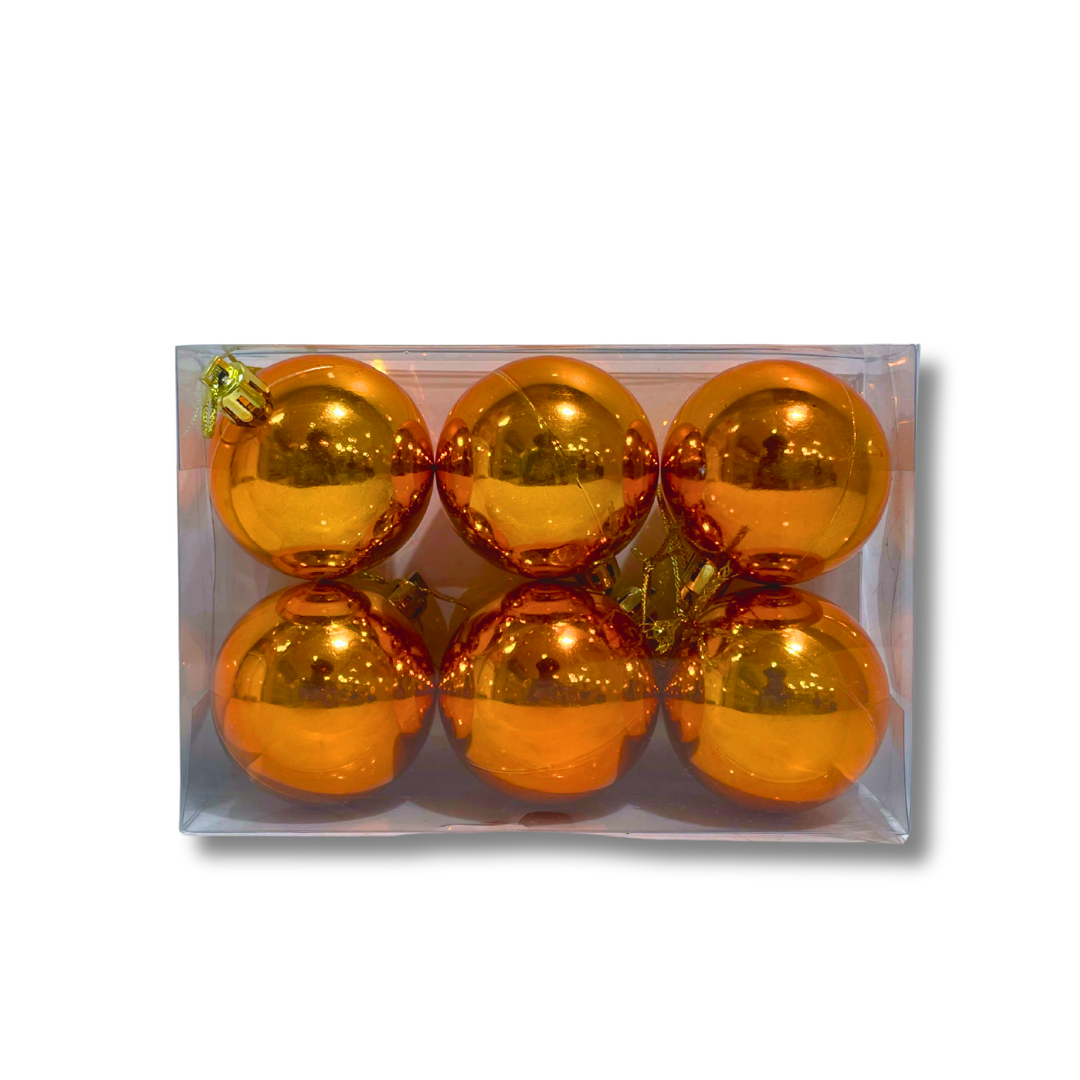06Pcs ORANGE BALLS