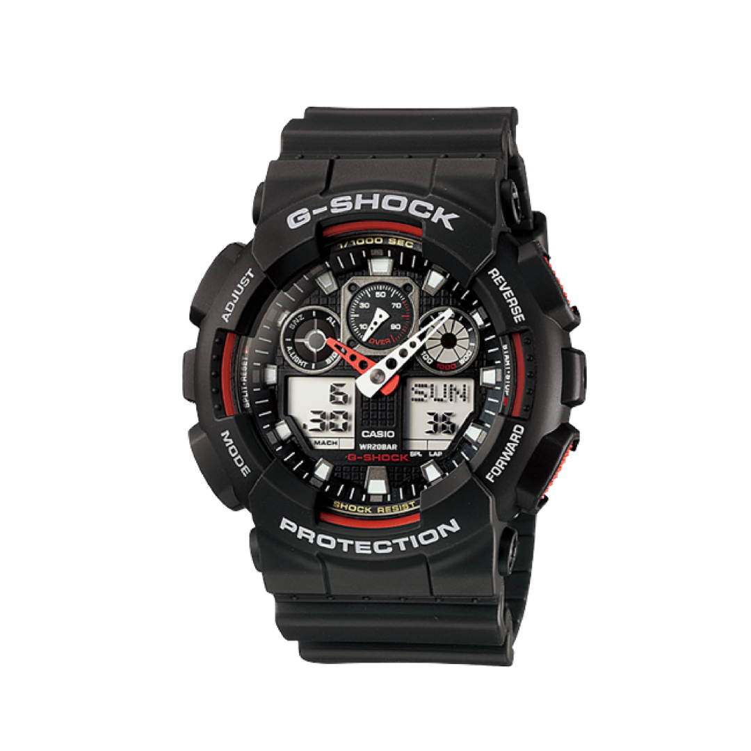 CASIO G SHOCK GA-100-1A4DR