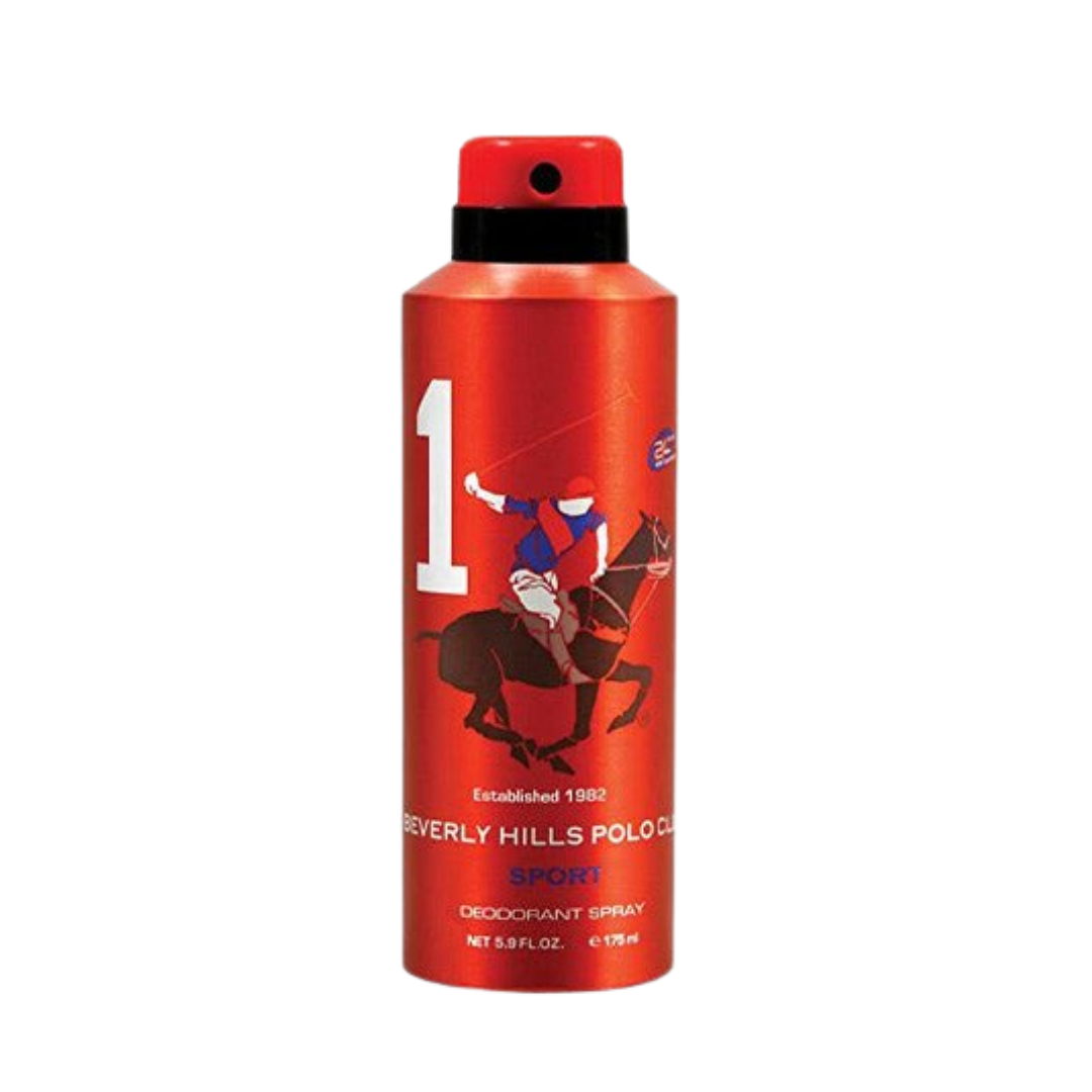 BEVERLY HILLS POLO DEODORANT (SPORTS) 185ML