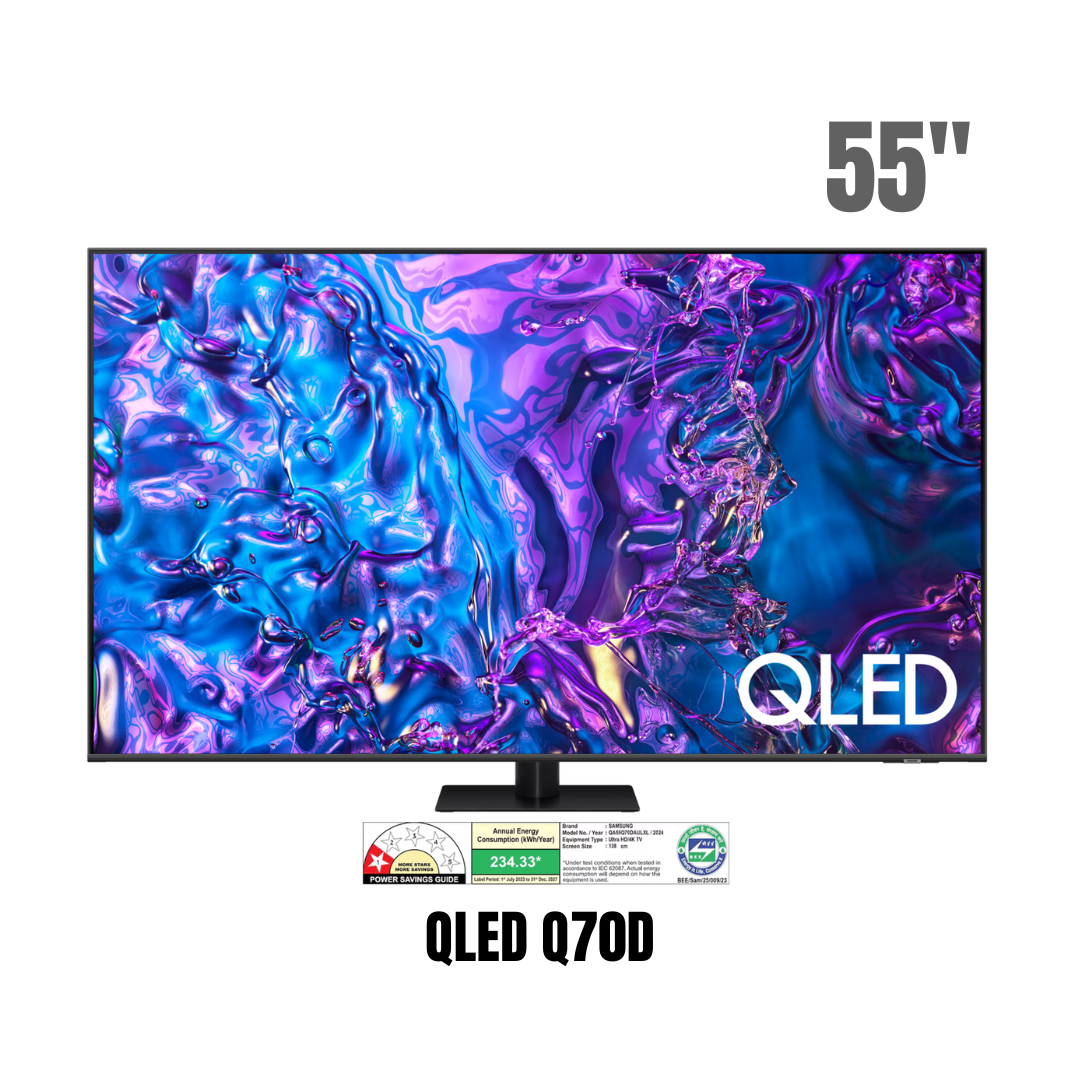 Samsung 55″ 4K QLED Smart TV-Q70D