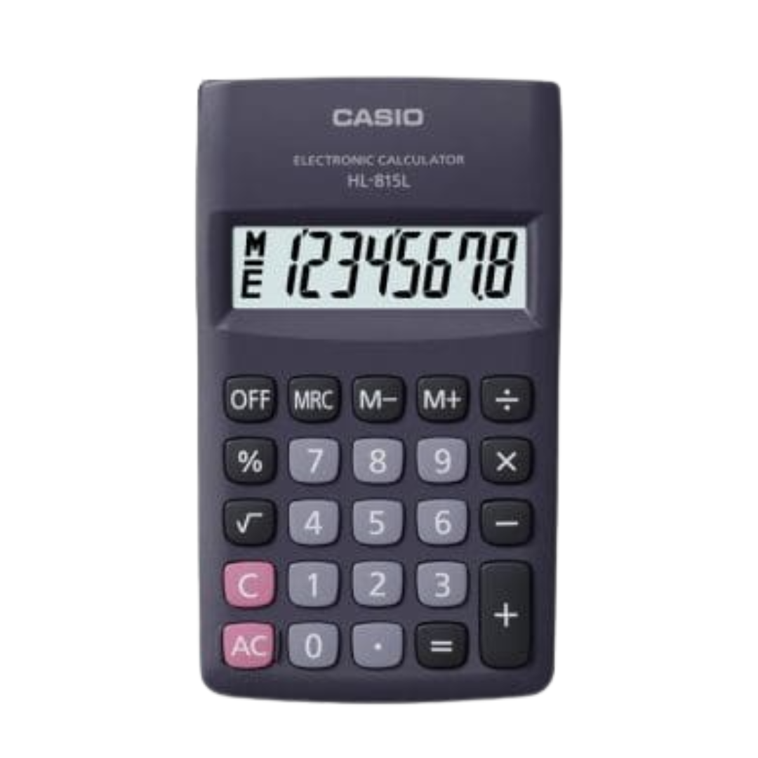 CASIO HL-815LBK CALCULATOR