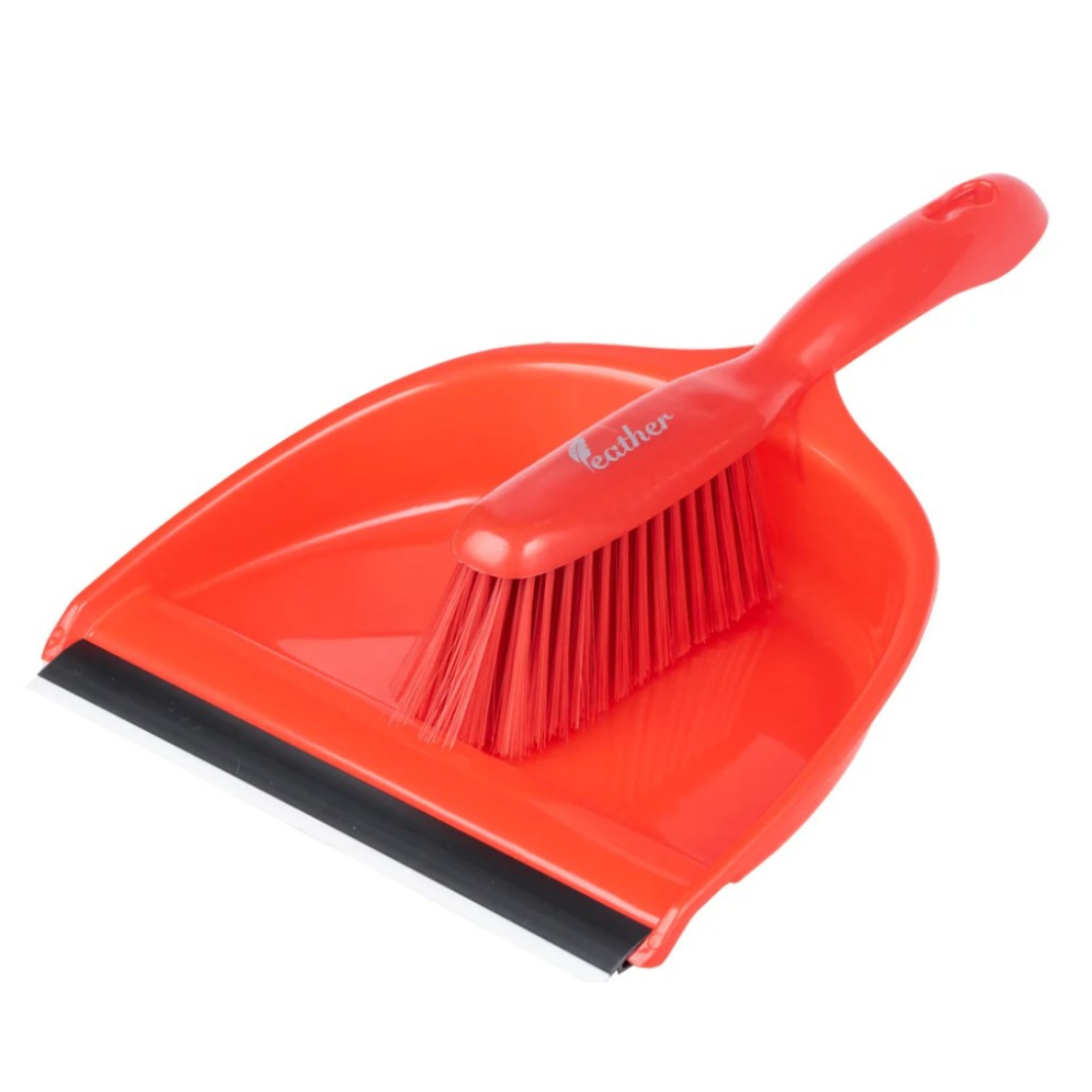 DUSTPAN AND BRUSH