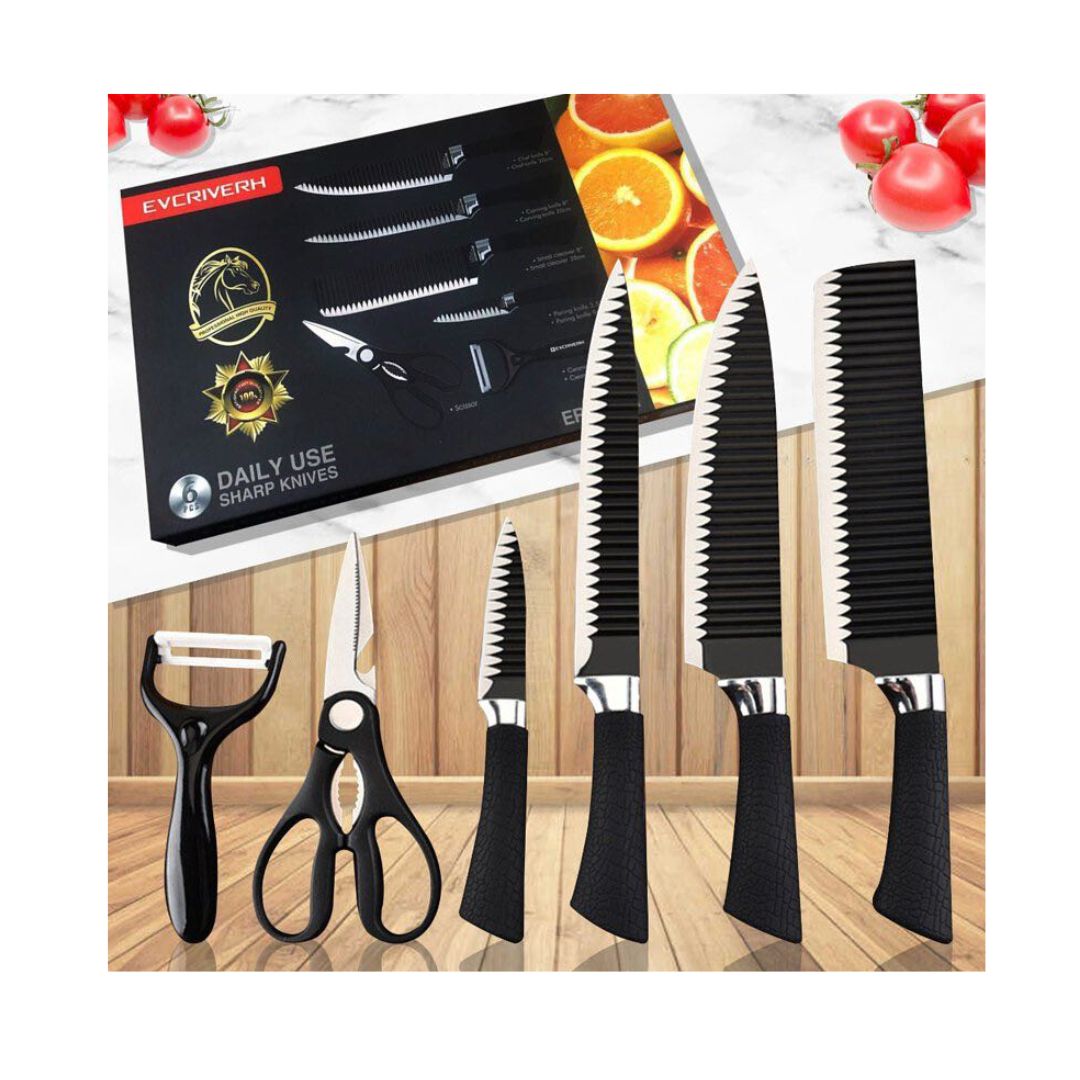 06 Pcs Knife Set ER-0238A