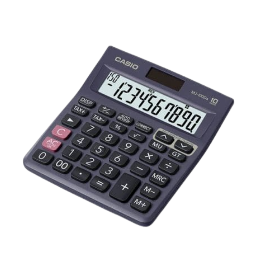 CASIO MJ 100DA CALCULATOR